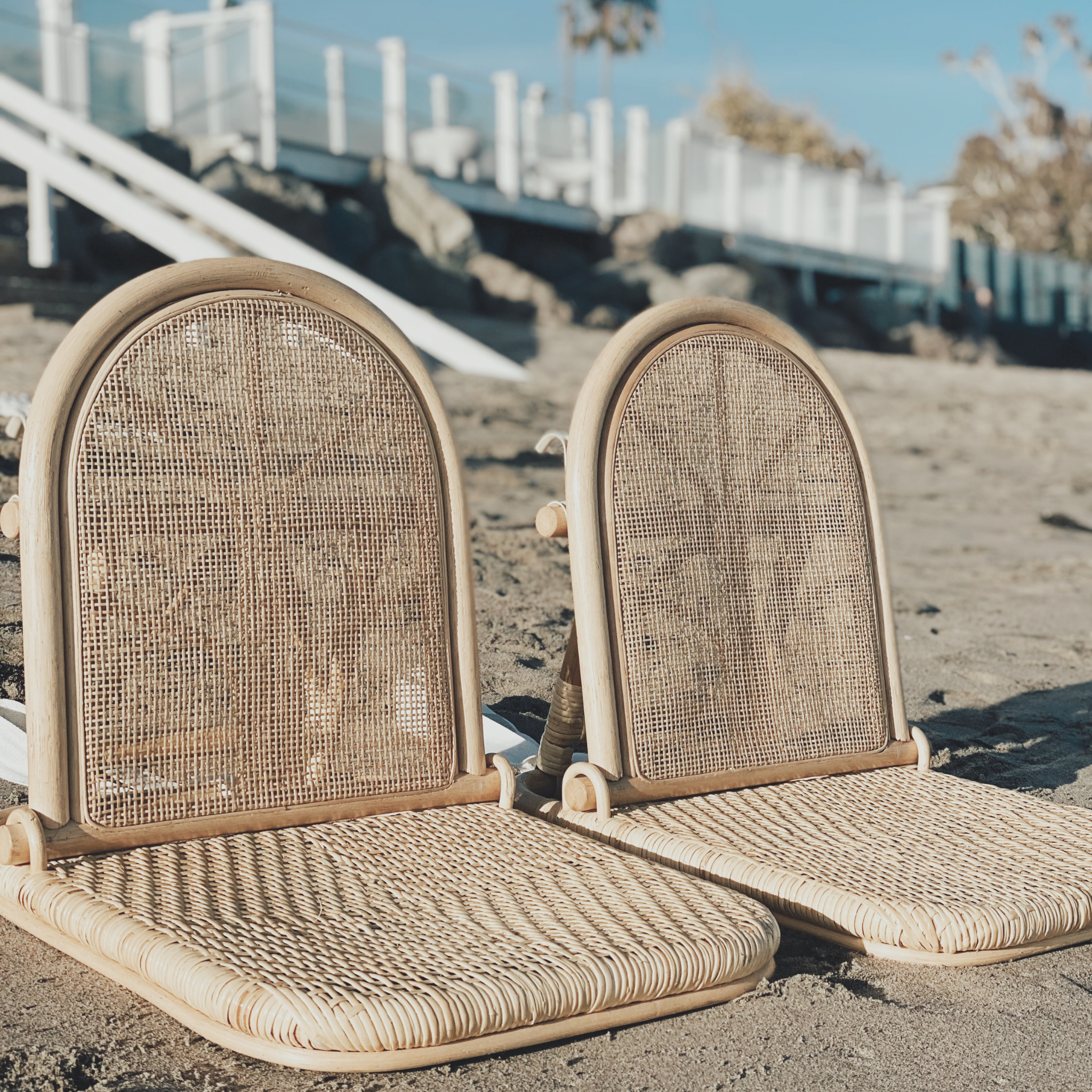 Rattan beach chair deals